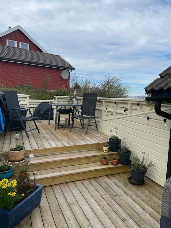 Stor Solterrasse Galleribilde