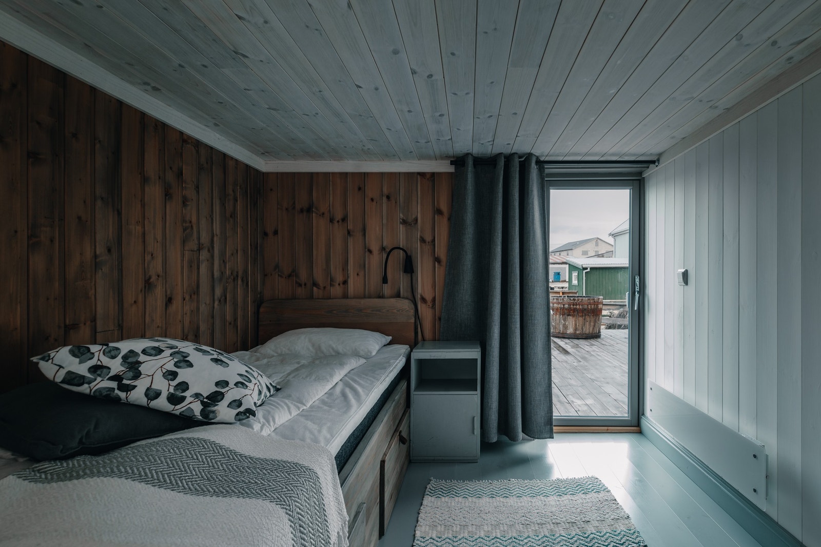 Soverom 2 båthus (underetasje). Fotograf: Adela Auriga Galleribilde