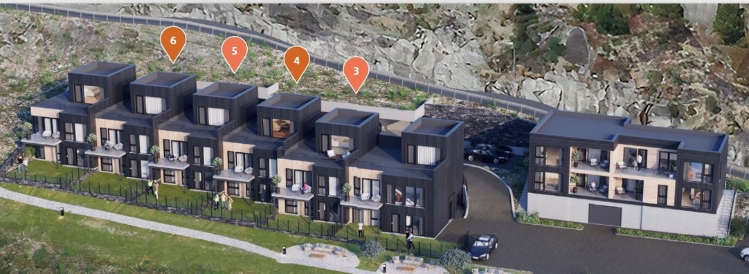 Ledige enheter er nr. 3, 5 og 6 - i forskjellige prisklasser. Galleribilde