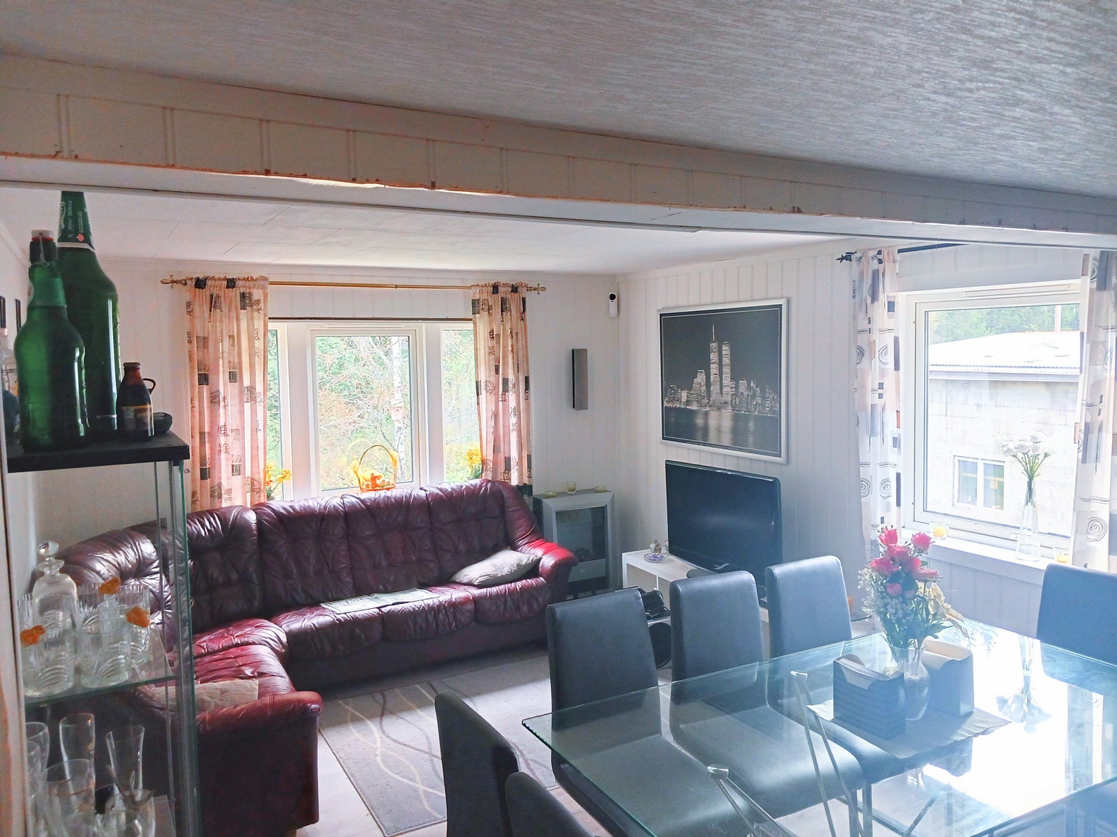 Stue fullt møblert Galleribilde