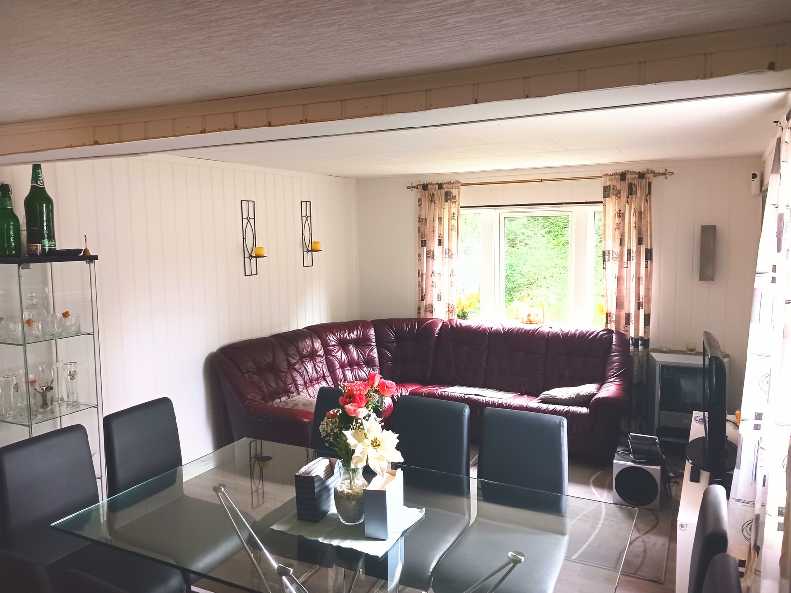 Stue fult møblert Galleribilde