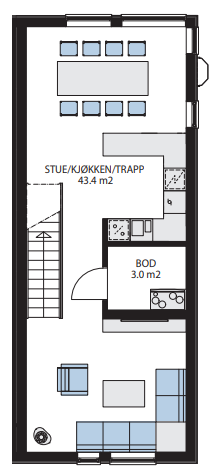 2. etasje Galleribilde