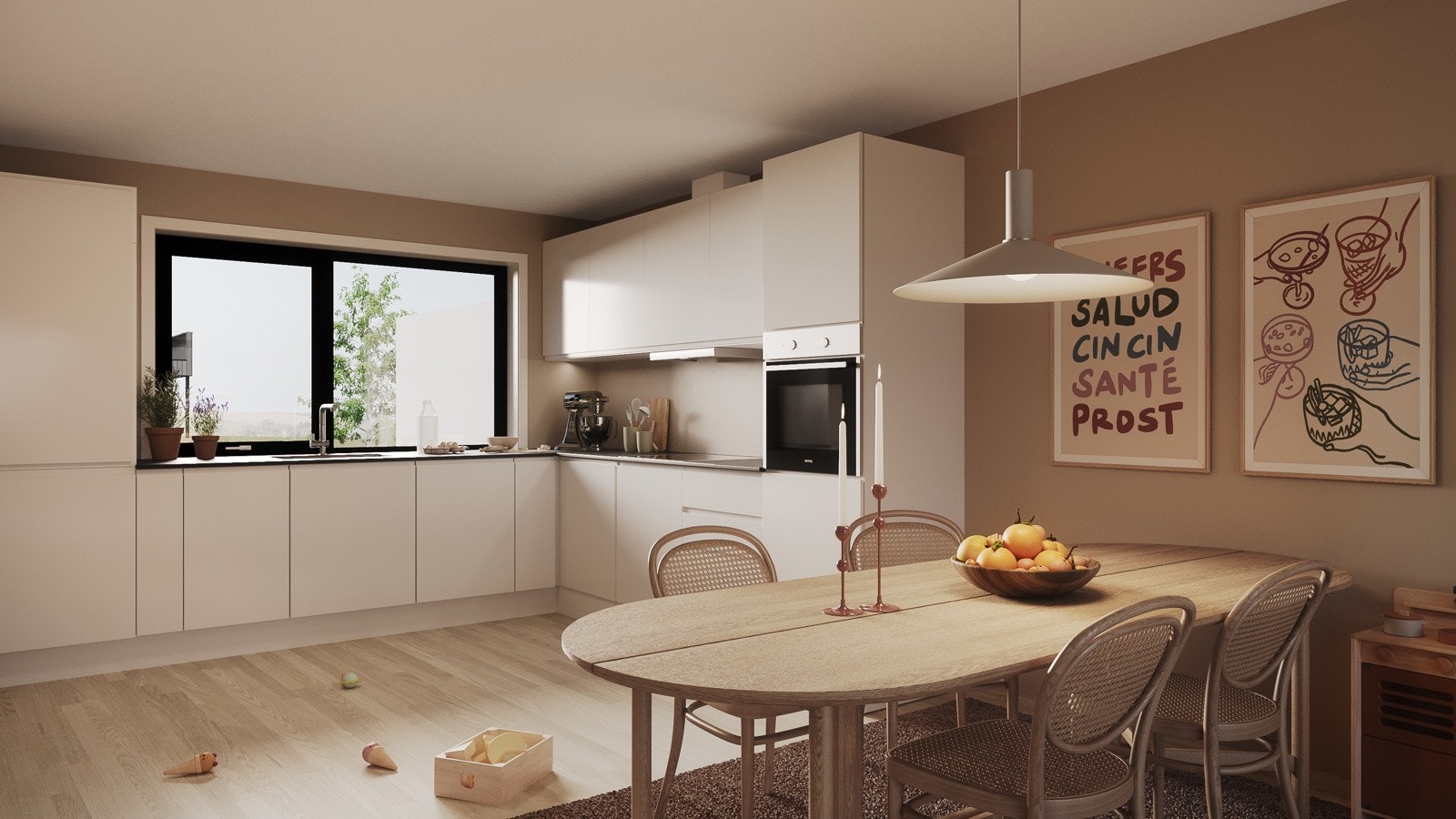 Innvendig illustrasjon. Avvik vil forekomme. Galleribilde