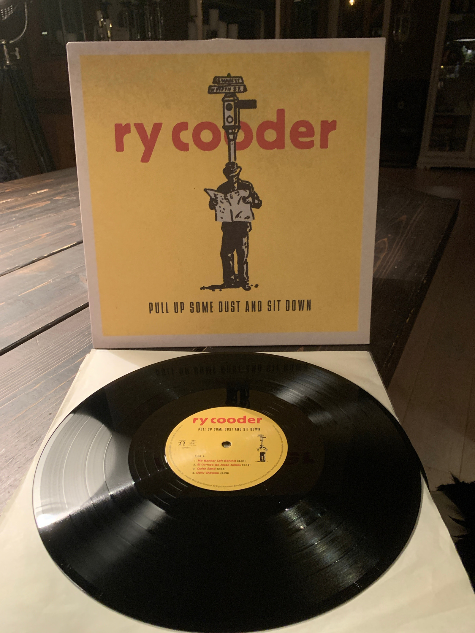 ry cooder pull up some dust 安い レコード