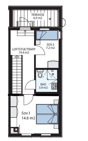 3. etasje Galleribilde