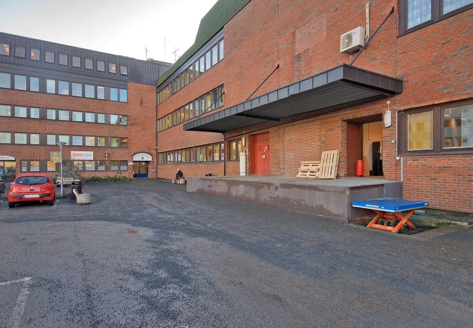 Varelevering Galleribilde