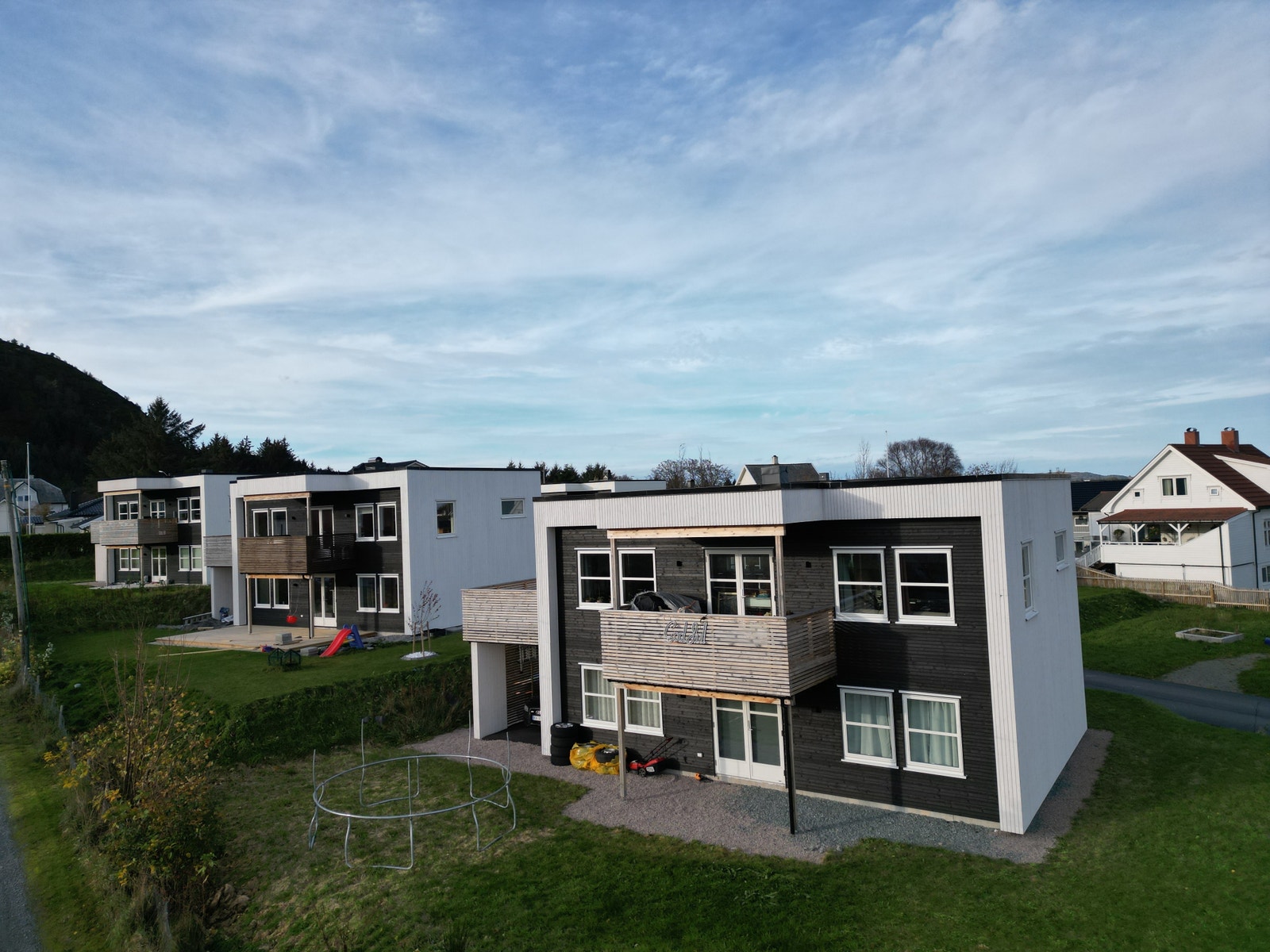 Bilde av tilsvarende felt bygd på Nordstranda Galleribilde