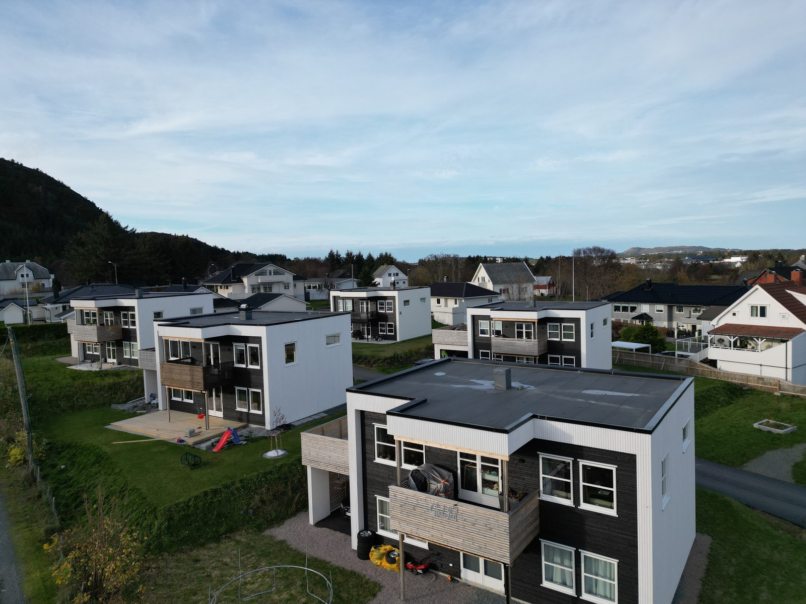 Bilde av tilsvarende felt bygd på Nordstranda Galleribilde