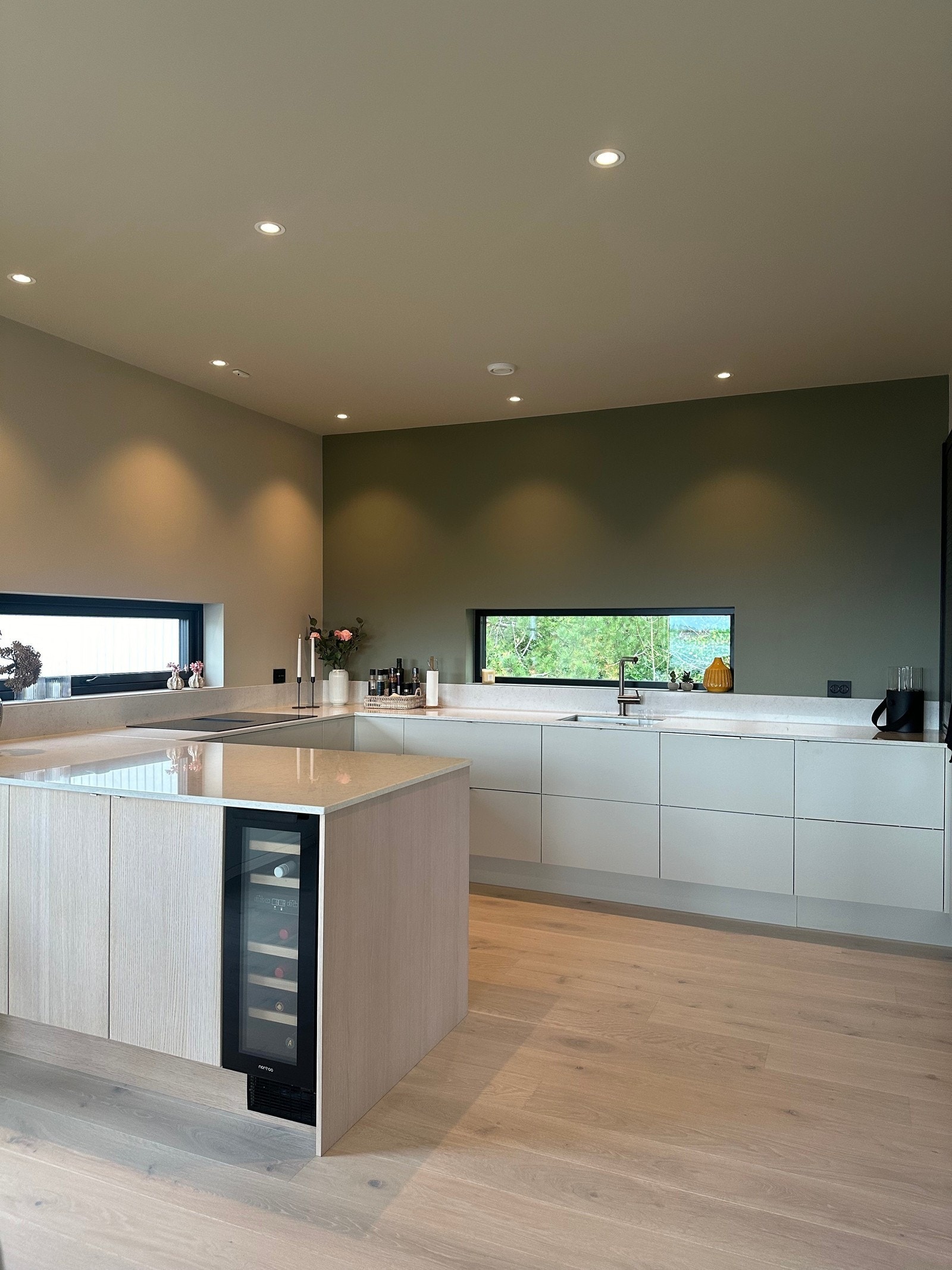 Bilde av tilsvarende bolig bygd av Fokus Bygg i 2013. NB: boligen er kundetilpasset. Galleribilde