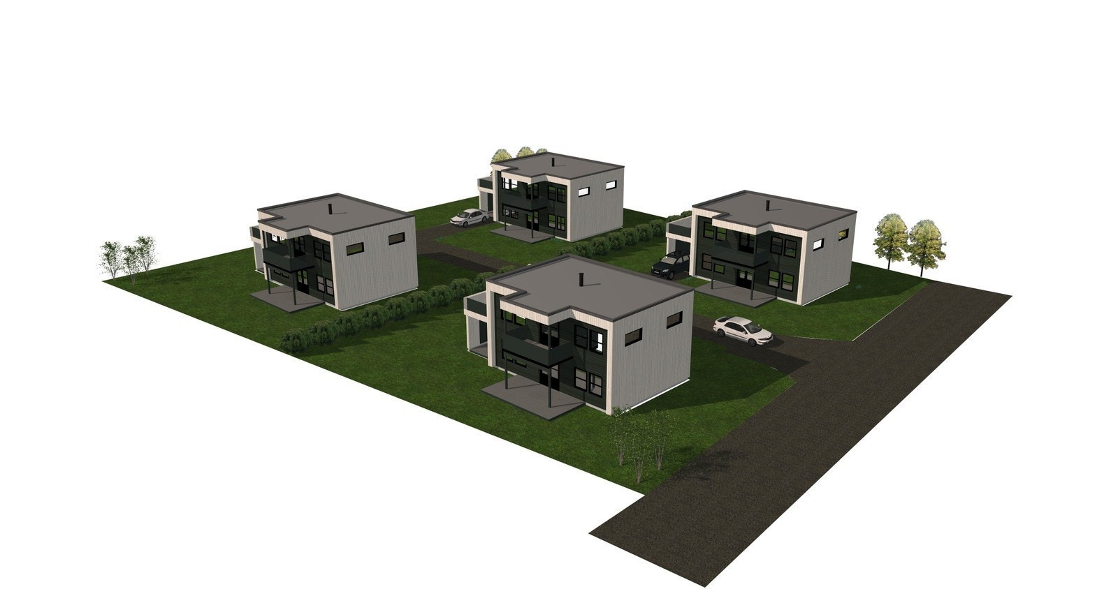 NYHET! Fokus Bygg har gleden av å presentere dette flotte feltet planlagt bygd på Øvre Nordstranda på Valderøya. Galleribilde