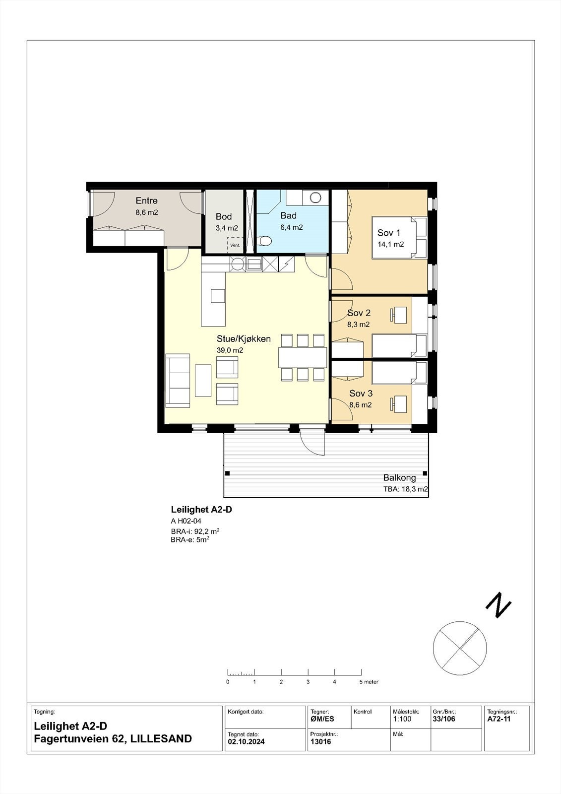 A72-11 Leilighet A2-D.jpg Galleribilde