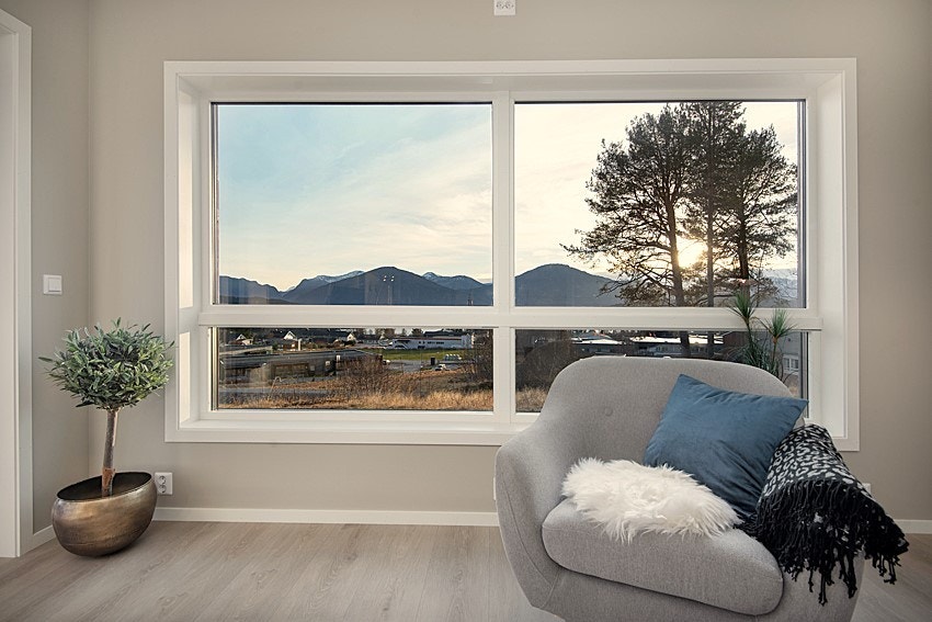 Bilder frå tilsvarande leilegheiter som no er selt Galleribilde