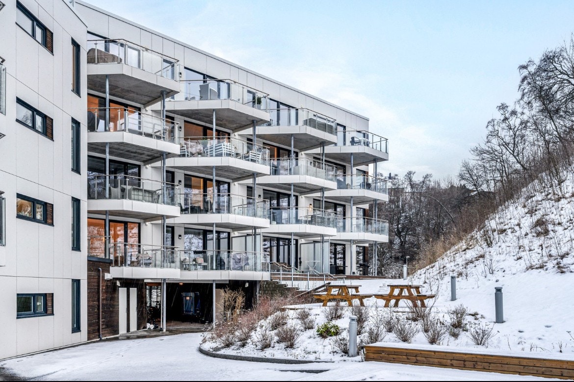 Leiligheten ligger i 4. etasje Galleribilde