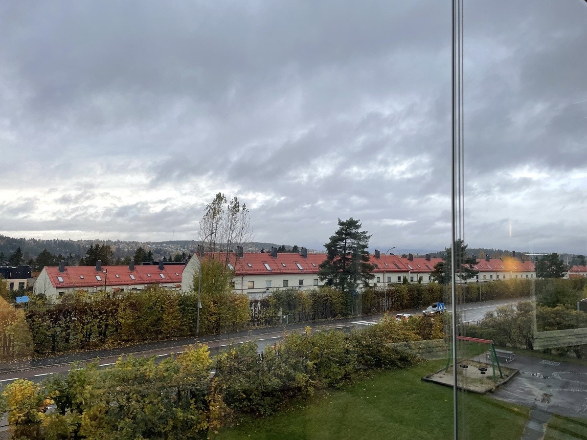 Utsikt fra terrassen Galleribilde