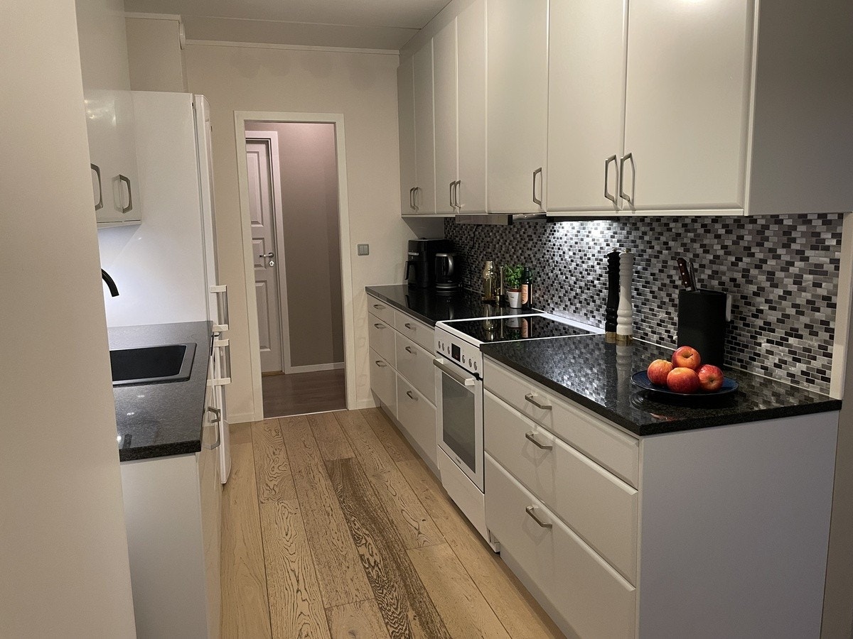 Kjøkken - halvåpent mot stue Galleribilde