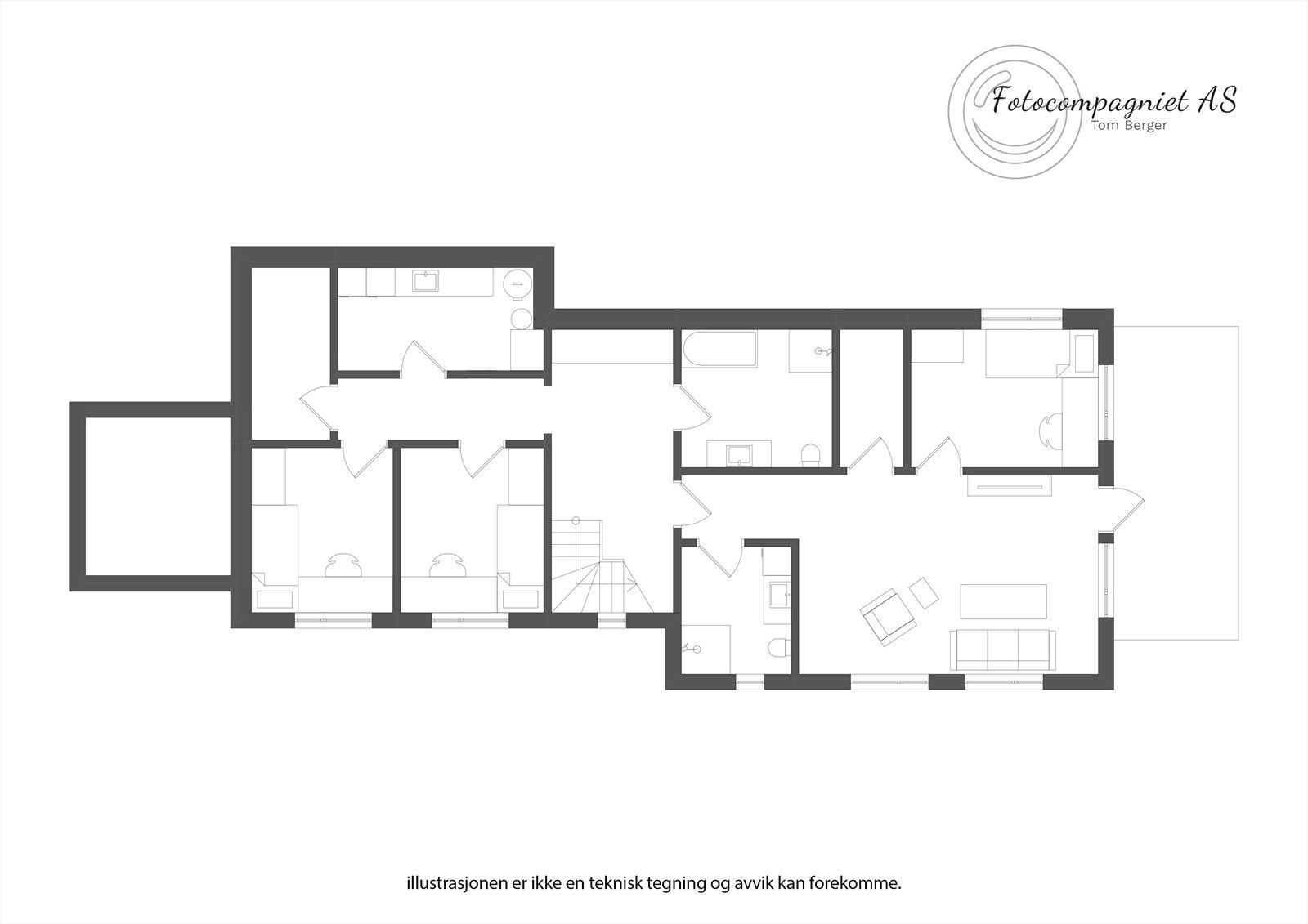 Plantegning Torvmyra 24 - U-etg Galleribilde
