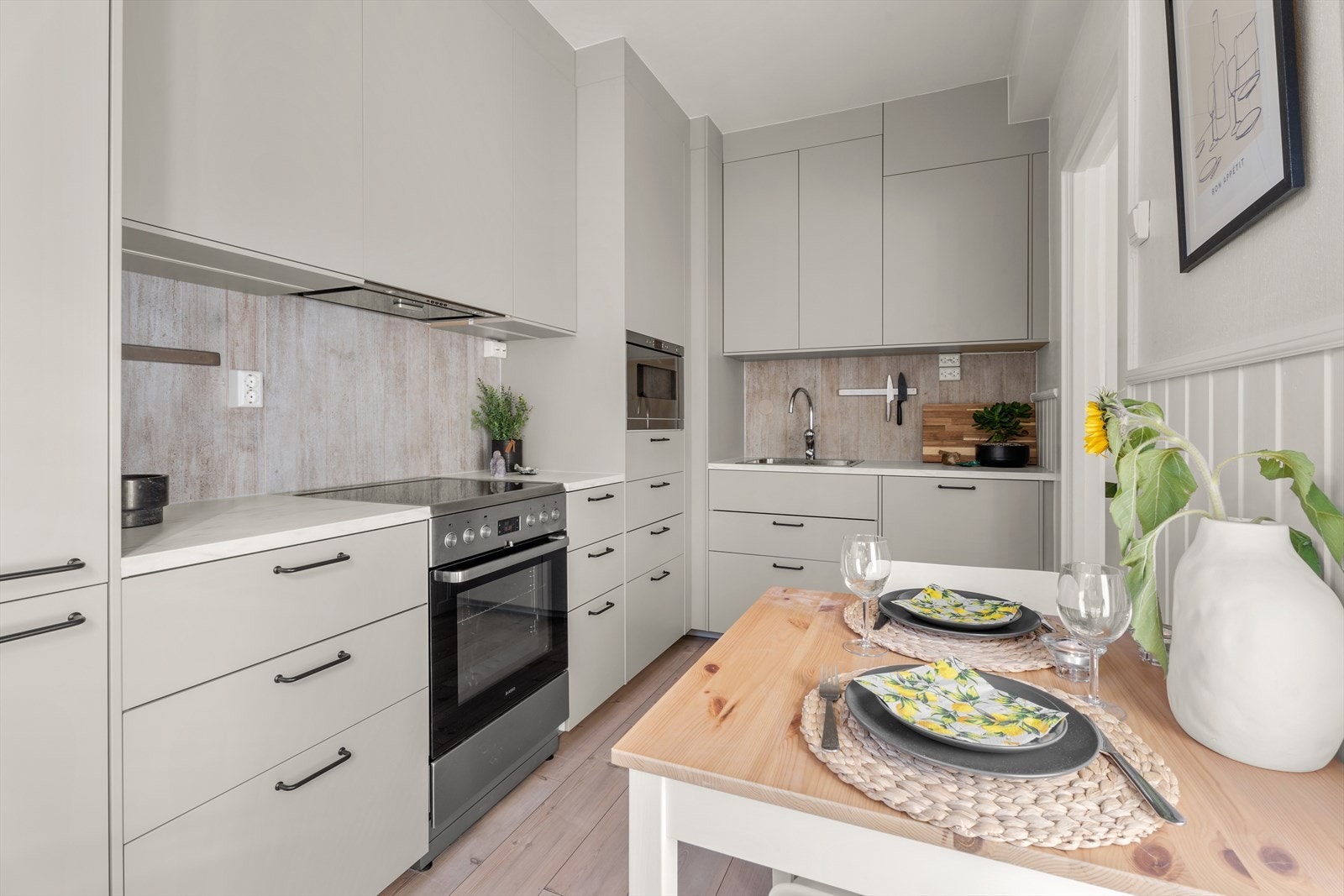 Plass til spisebord Galleribilde