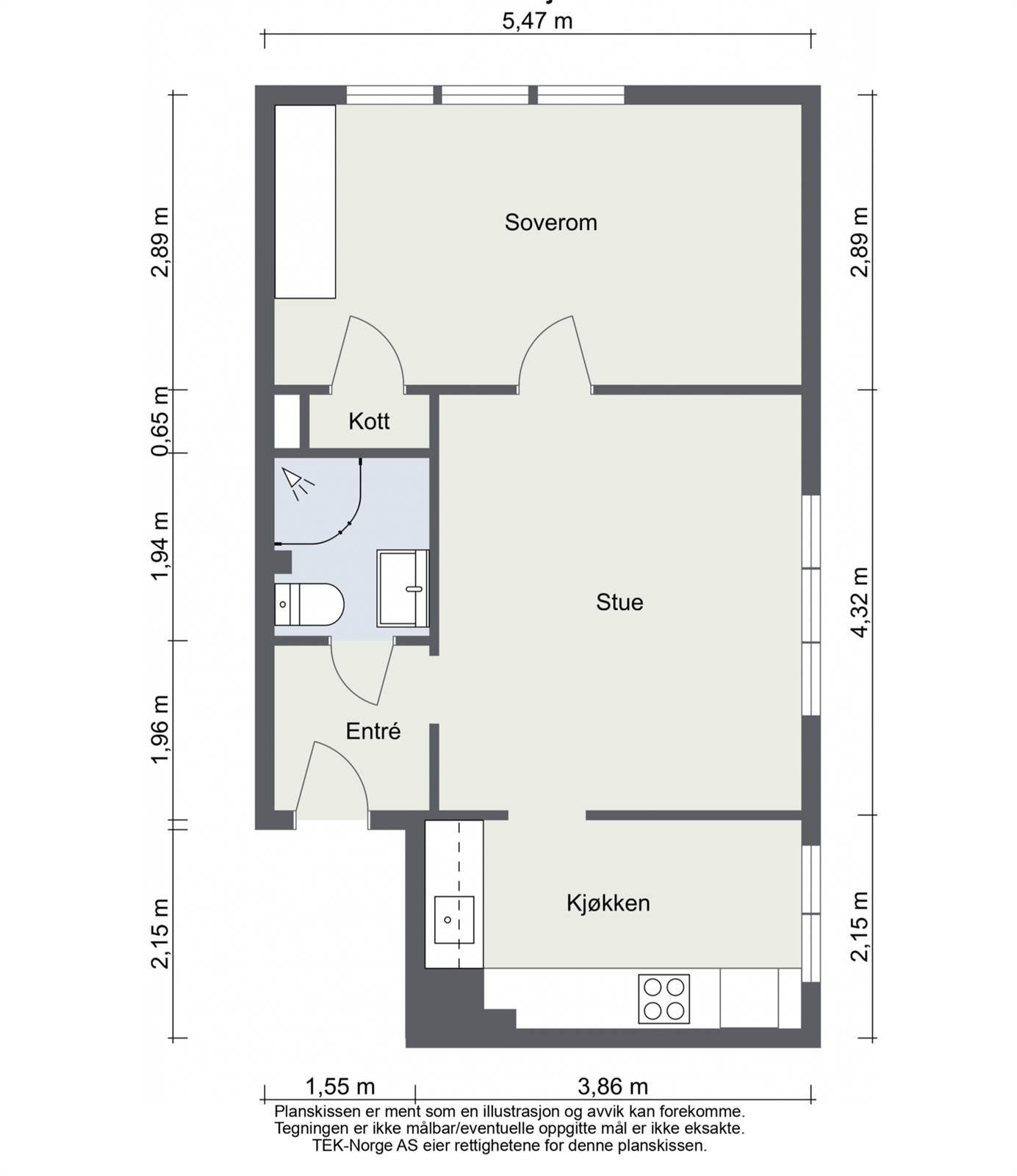 Planskisse Galleribilde