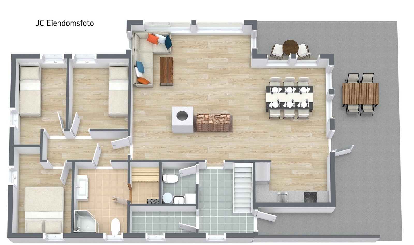 Planløsning - Velkommen inn! Galleribilde