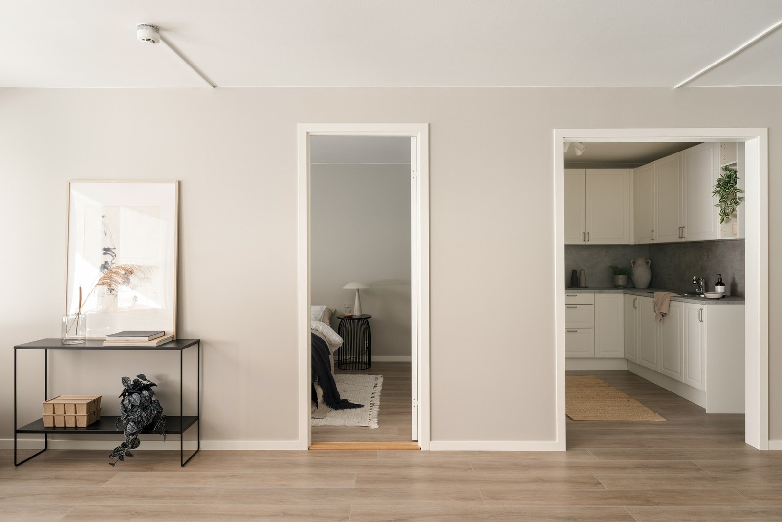 Innvendige overflater oppusset i 2024. Galleribilde