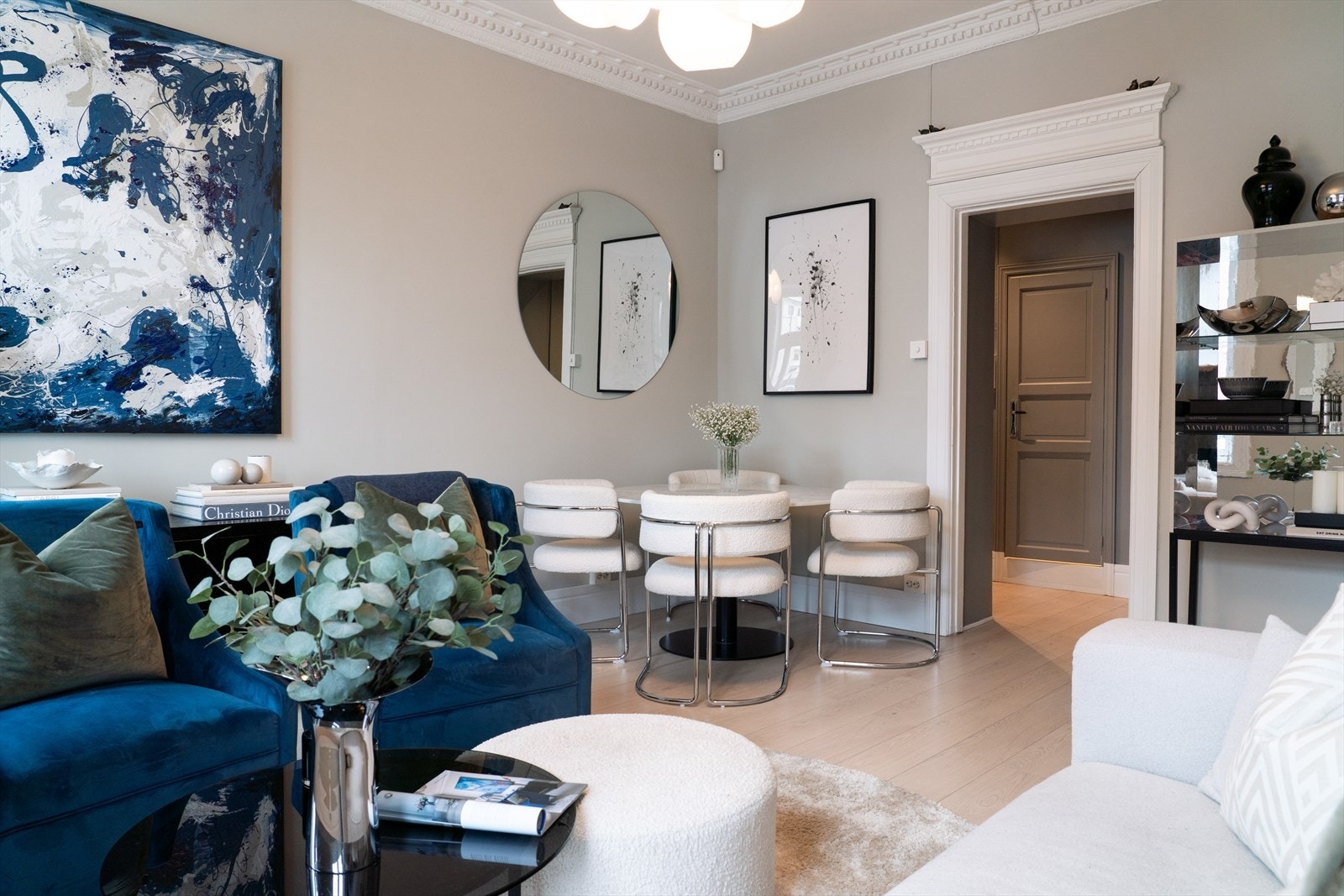 En nydelig og klassisk 2-roms hjørneleilighet med beliggenhet midt i hjertet av Sagene. Galleribilde