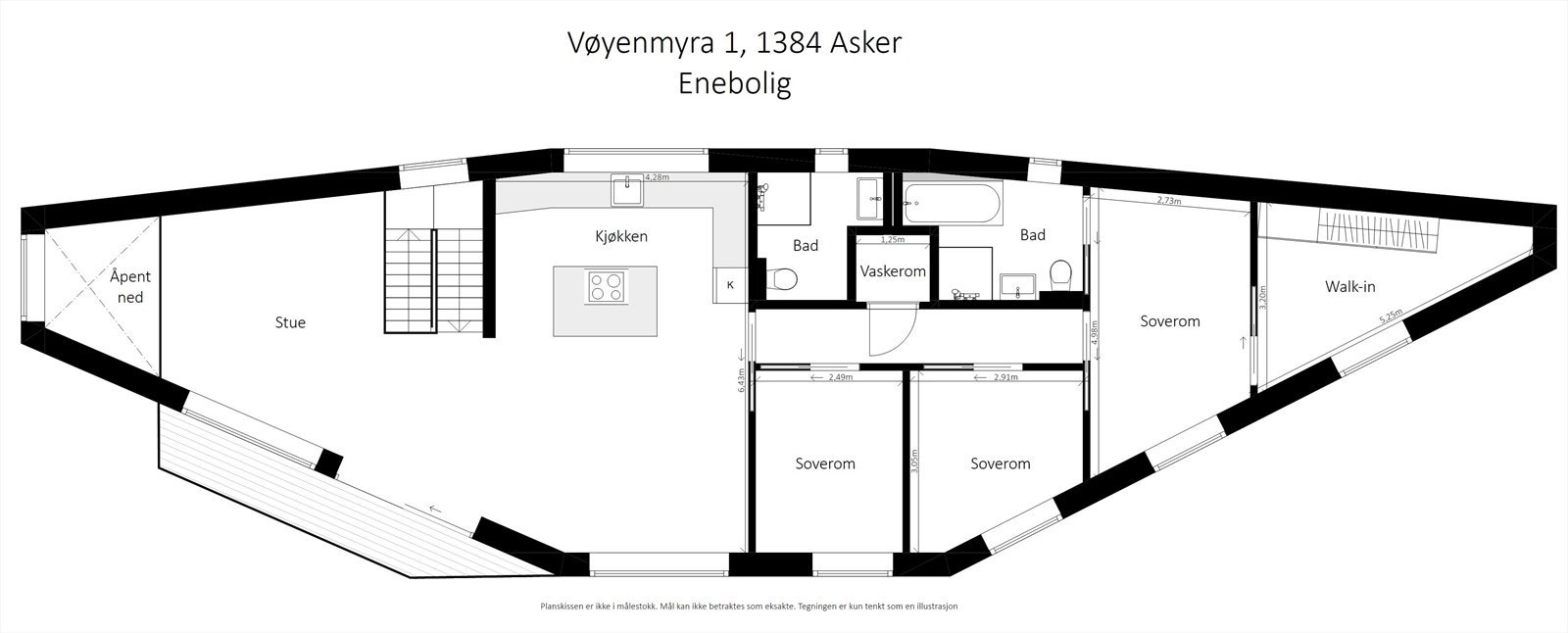 Plantegning 2. etasje. Galleribilde