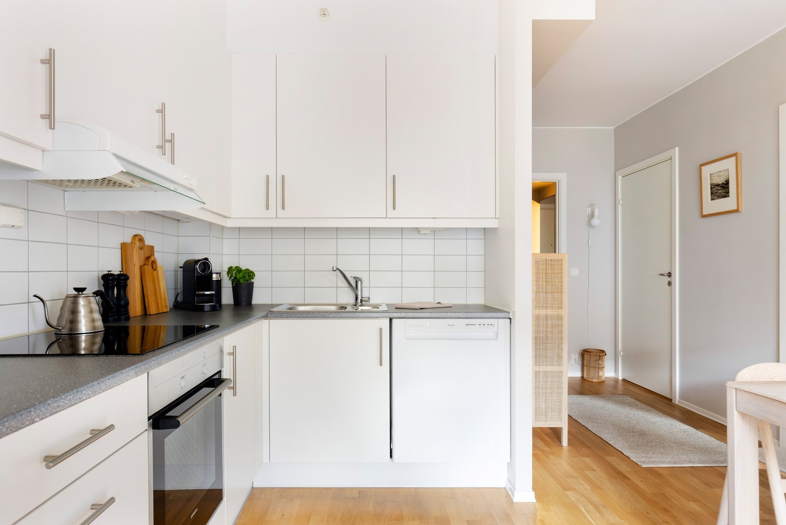 Alle hvitevarene medfølger. Galleribilde