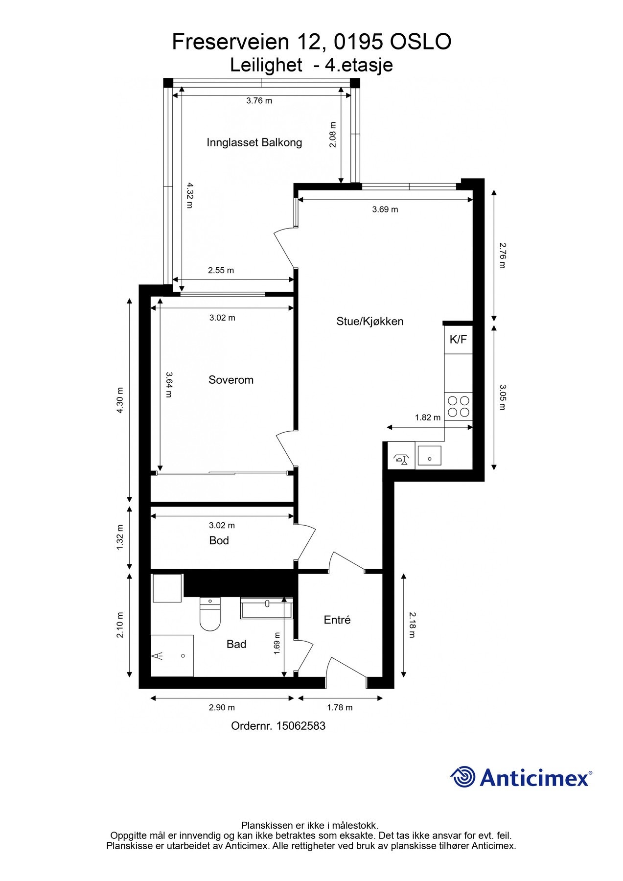 Plantegning. Galleribilde