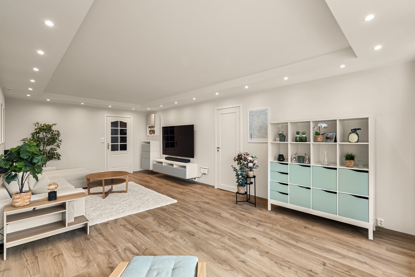 Fra stuen er det adkomst til hovedsoverommet Galleribilde