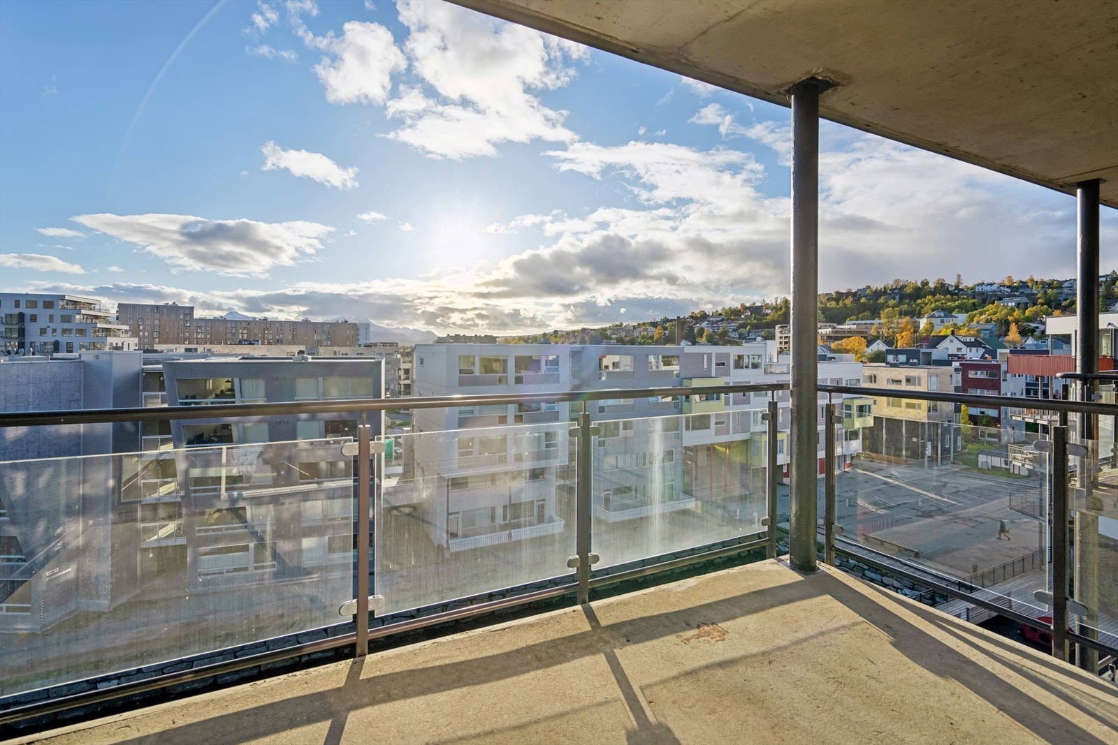 Et fint sted å sitte på solfylte dager! Galleribilde