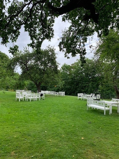 Bakgården. Galleribilde