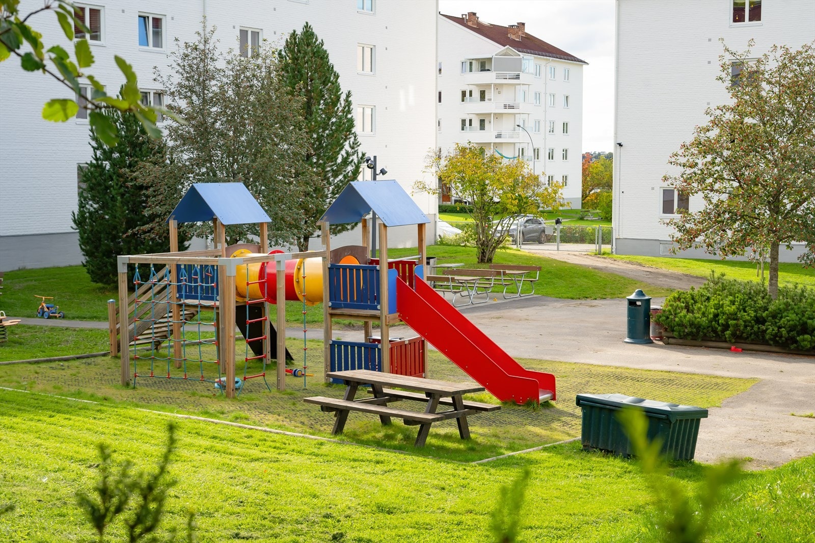 Flere lekeplasser til glede for de yngste. Galleribilde