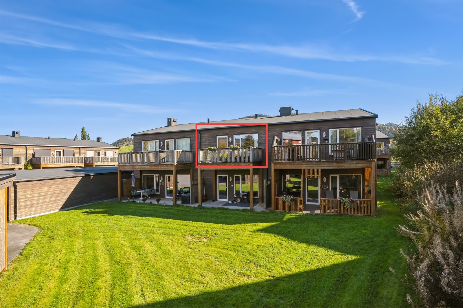 Leiligheten ligger i 2. etasje Galleribilde