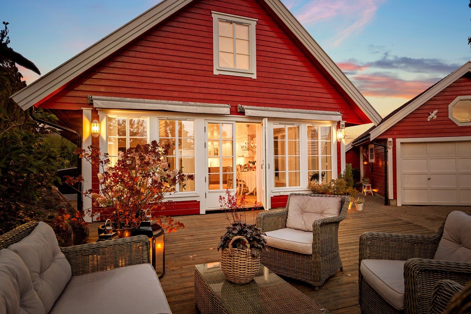 Terrassen er syd-vestvendt Galleribilde