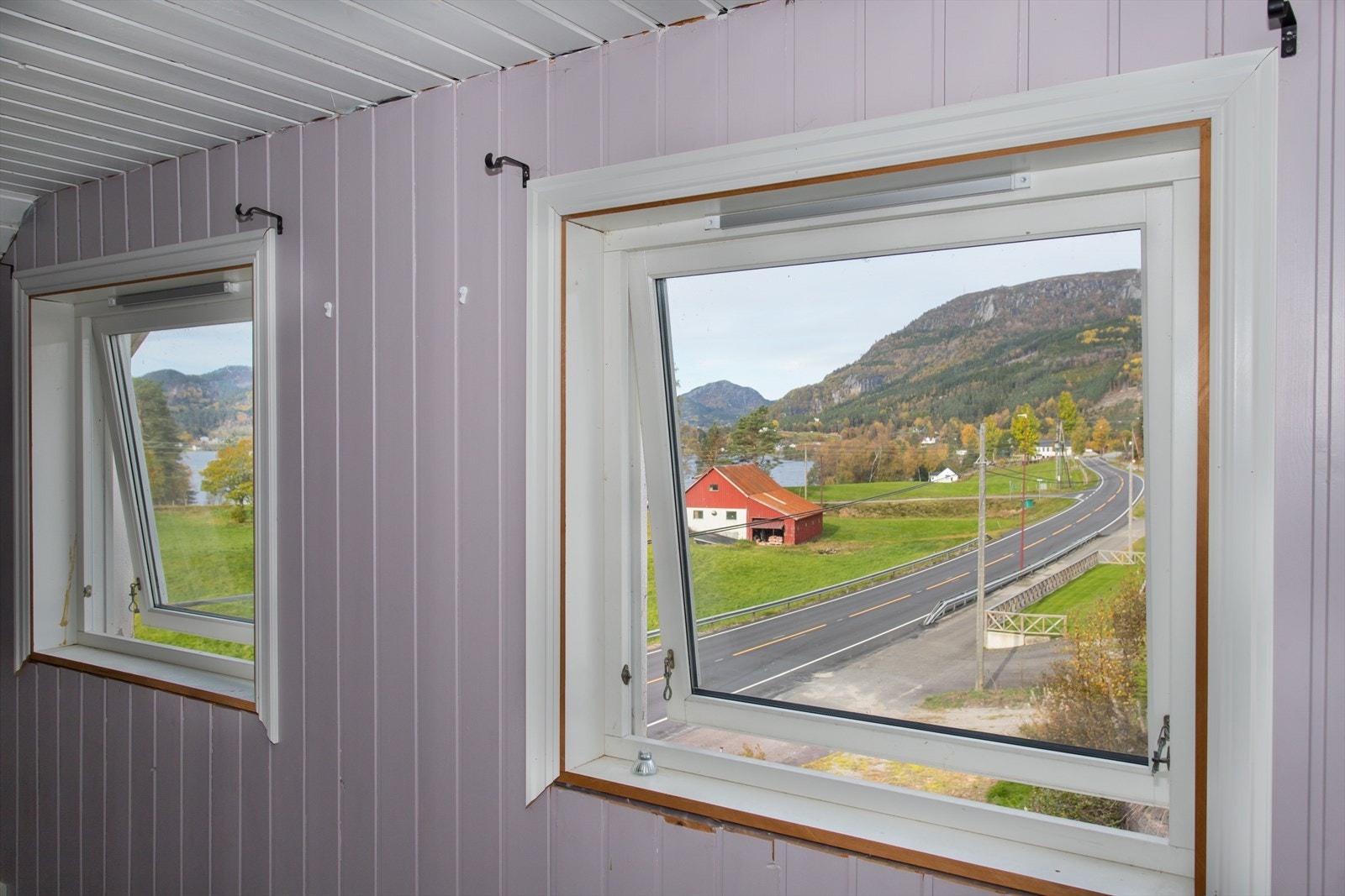 Utsikt fra loft Galleribilde