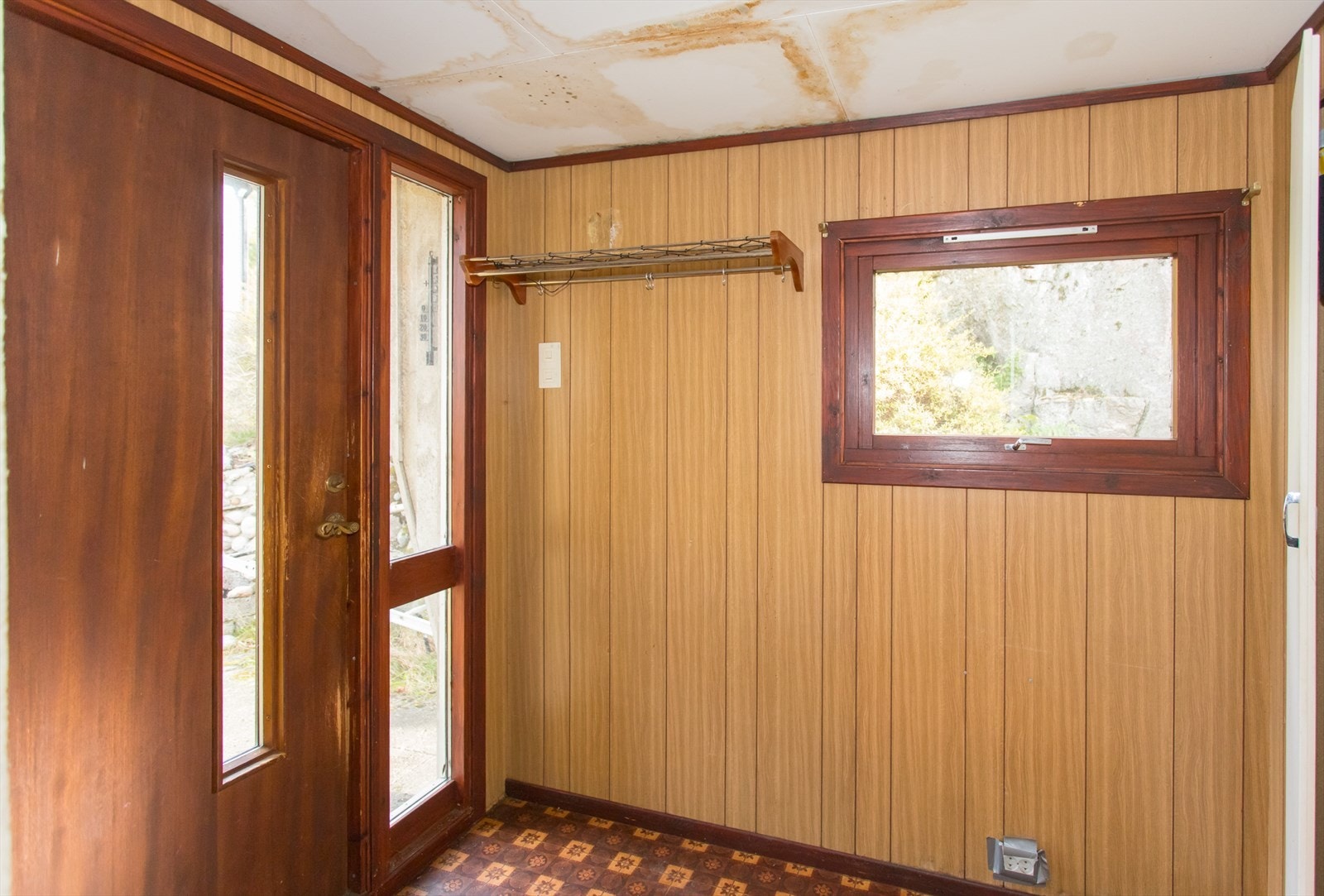 Inngang hovedetg. tilbygg bak Galleribilde