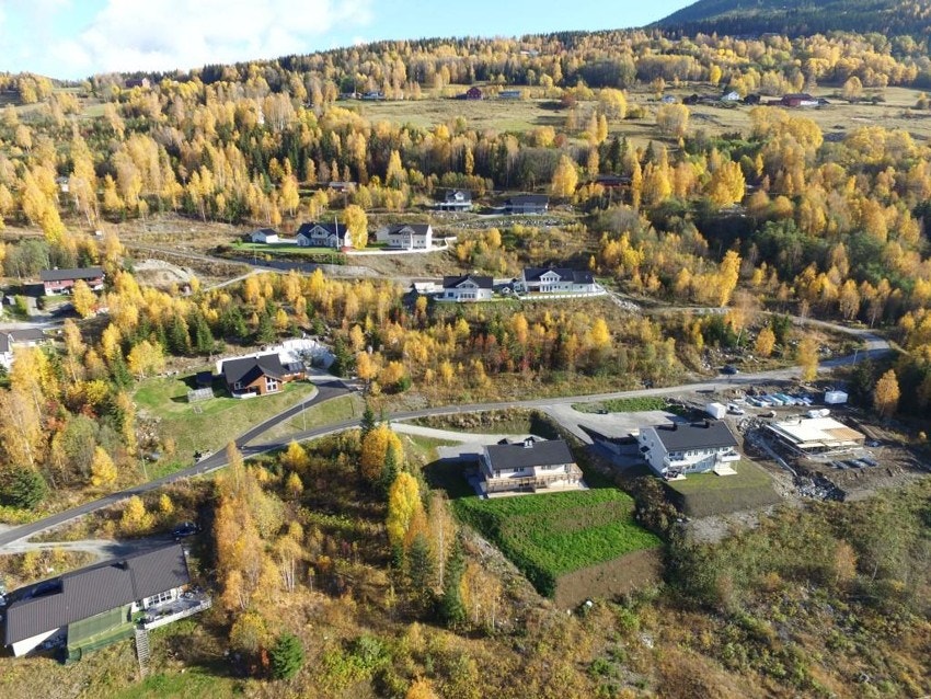 Tomtene er beliggende i veletablert boligfelt Galleribilde