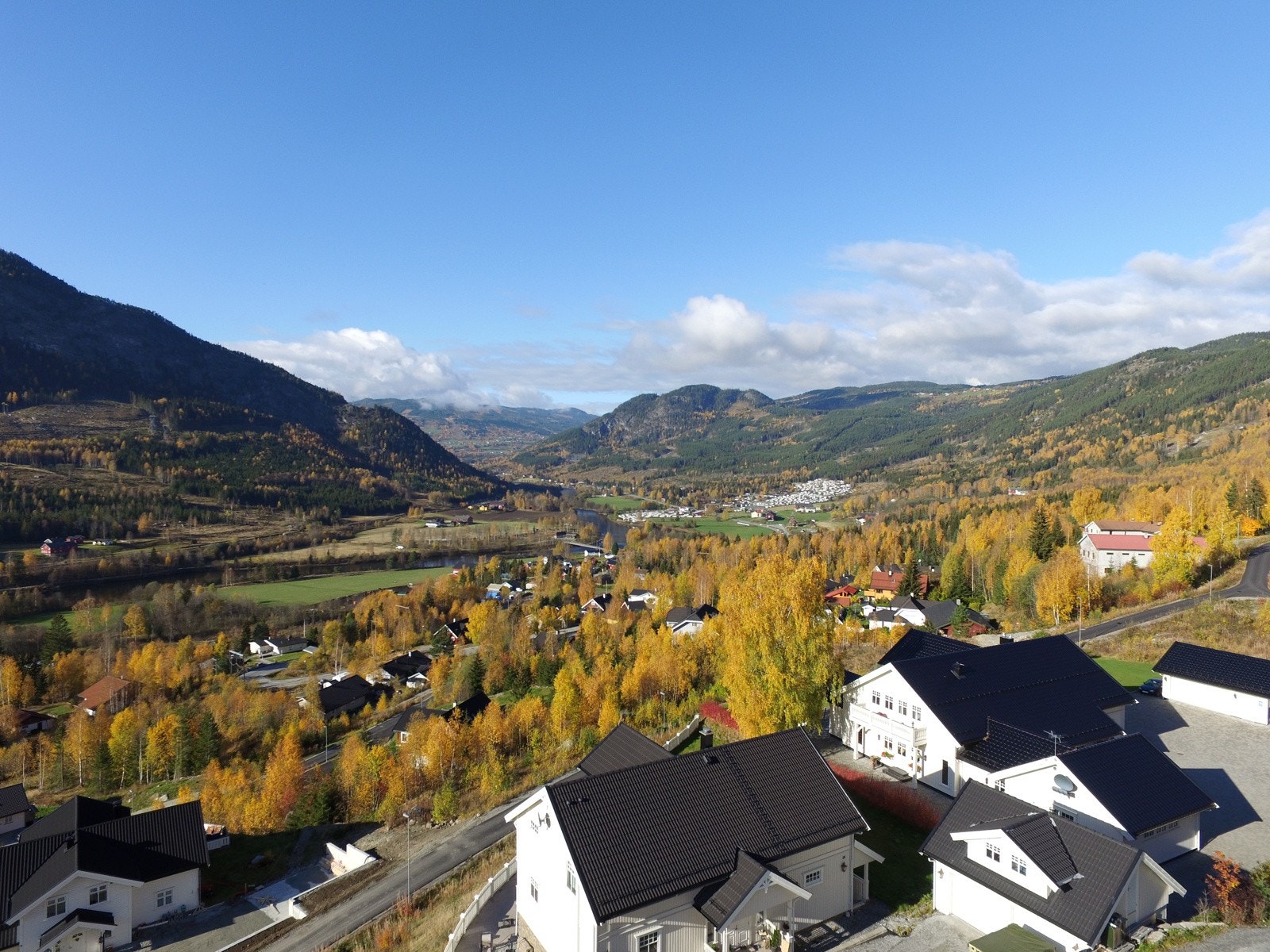 Nydelig utsikt fra tomtene Galleribilde