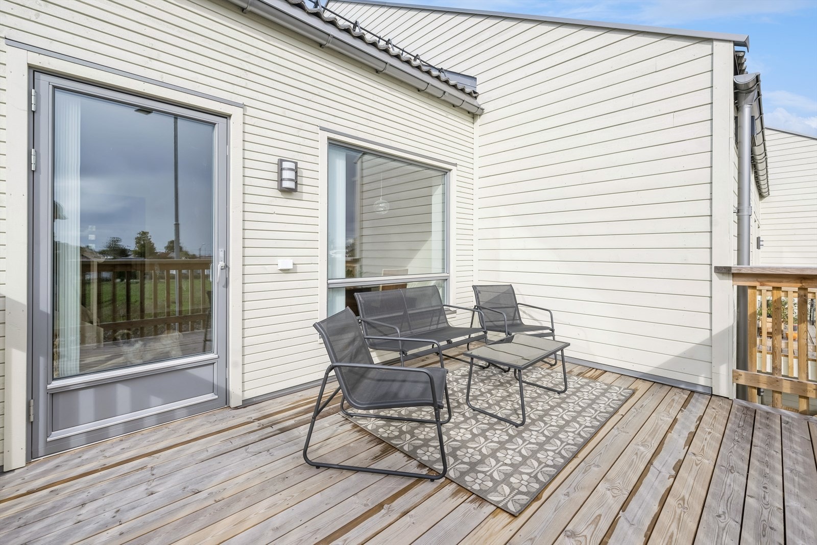 Solrik terrasse på 21 kvm Galleribilde