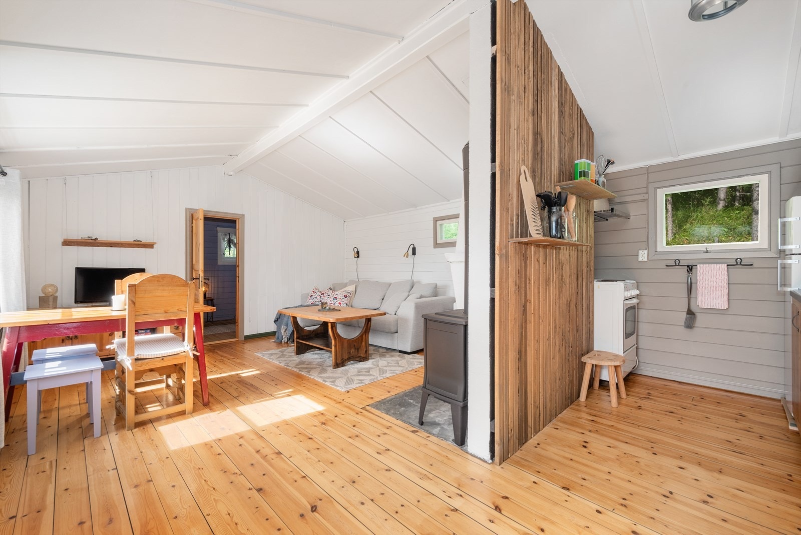 Kjøkken/stue. Galleribilde