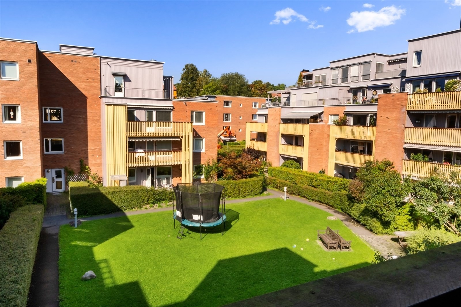 Fra fellesområdet ved inngangspartiet Galleribilde