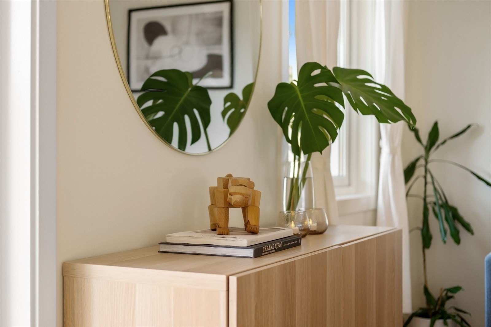 Detaljbilde fra stuen Galleribilde