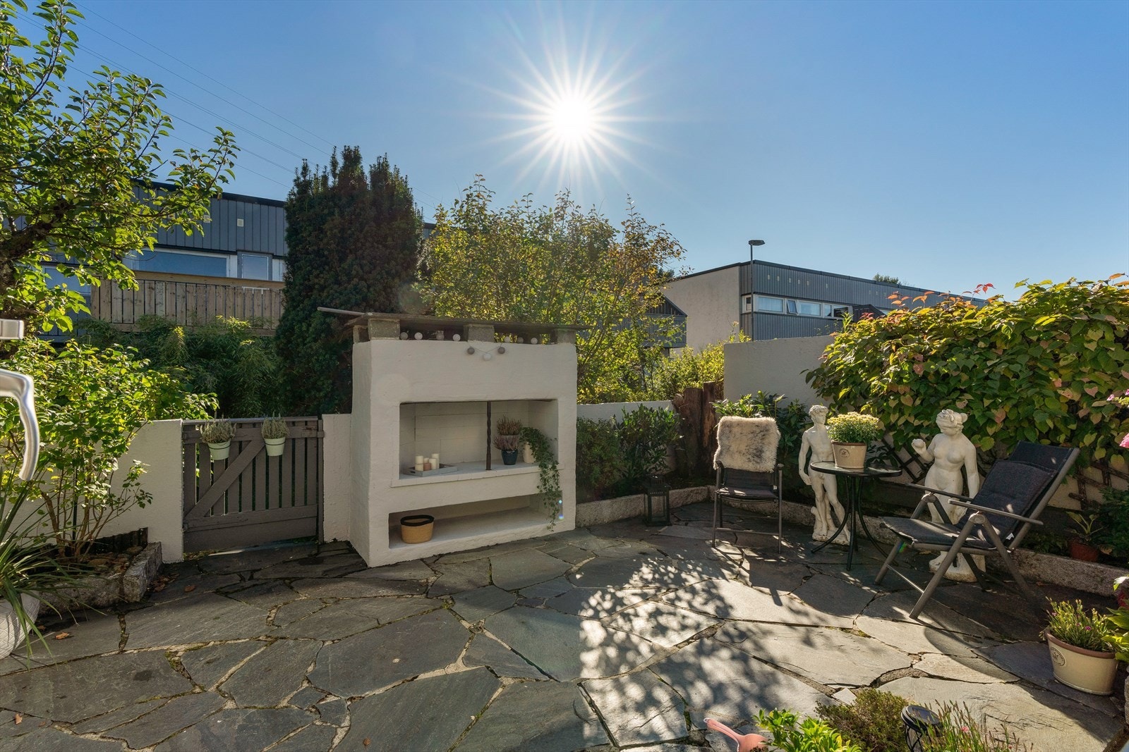 - Her har du sol fra ca. 09:00 til 18:30 midtsommers! - Galleribilde