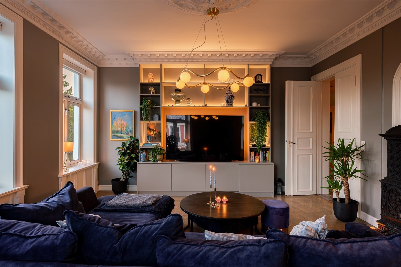 Fantastisk romfølelse og påkostede løsninger Galleribilde