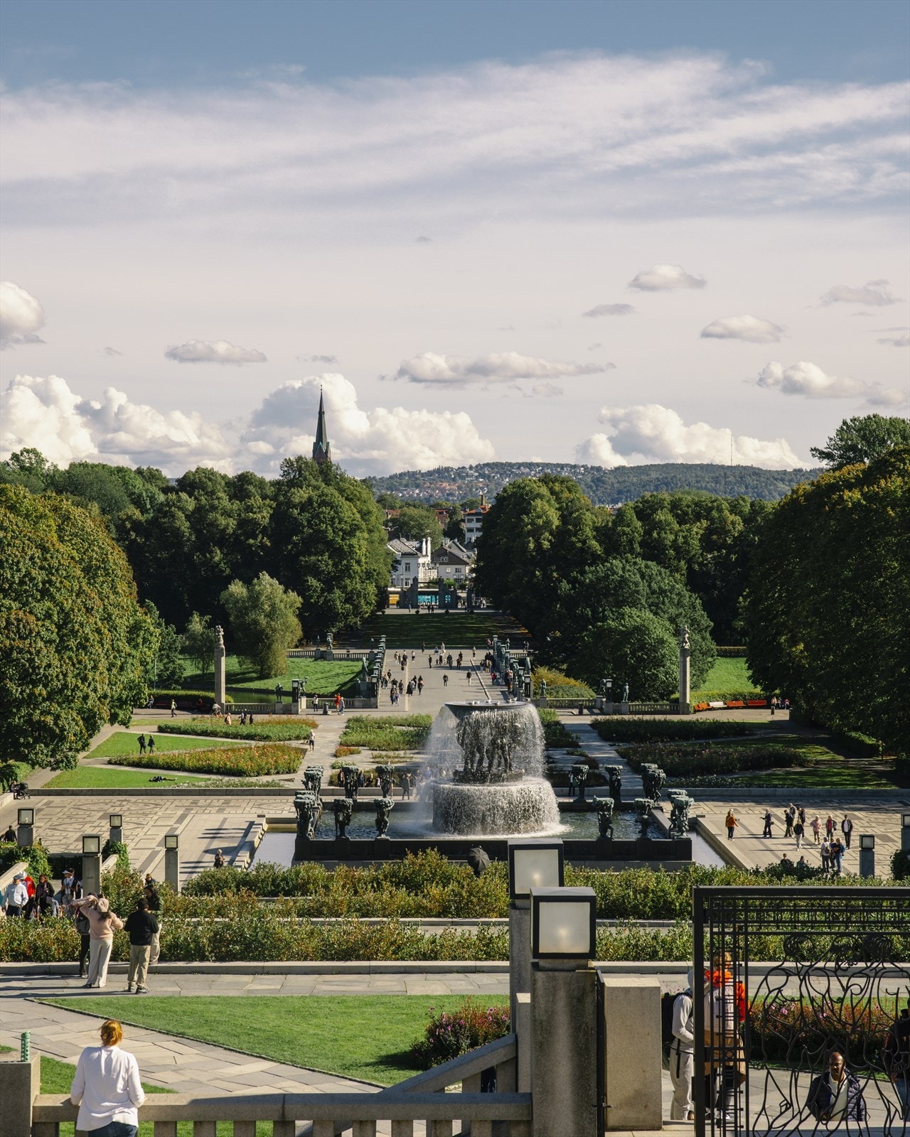 Fognerparken ligger kun et par hundre meter fra leiligheten Galleribilde
