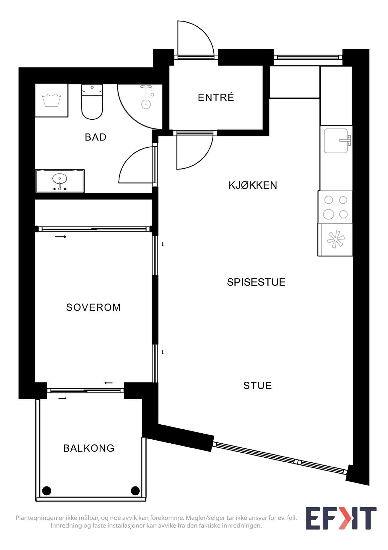 Plantegning Galleribilde