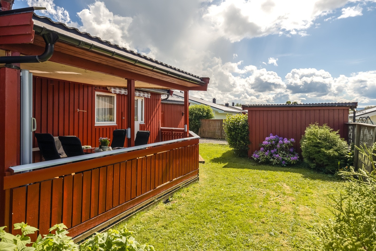 Velkommen til Mathias Lunds gate 54, en flott oppusset og godt vedlikeholdt enebolig i kjede Galleribilde