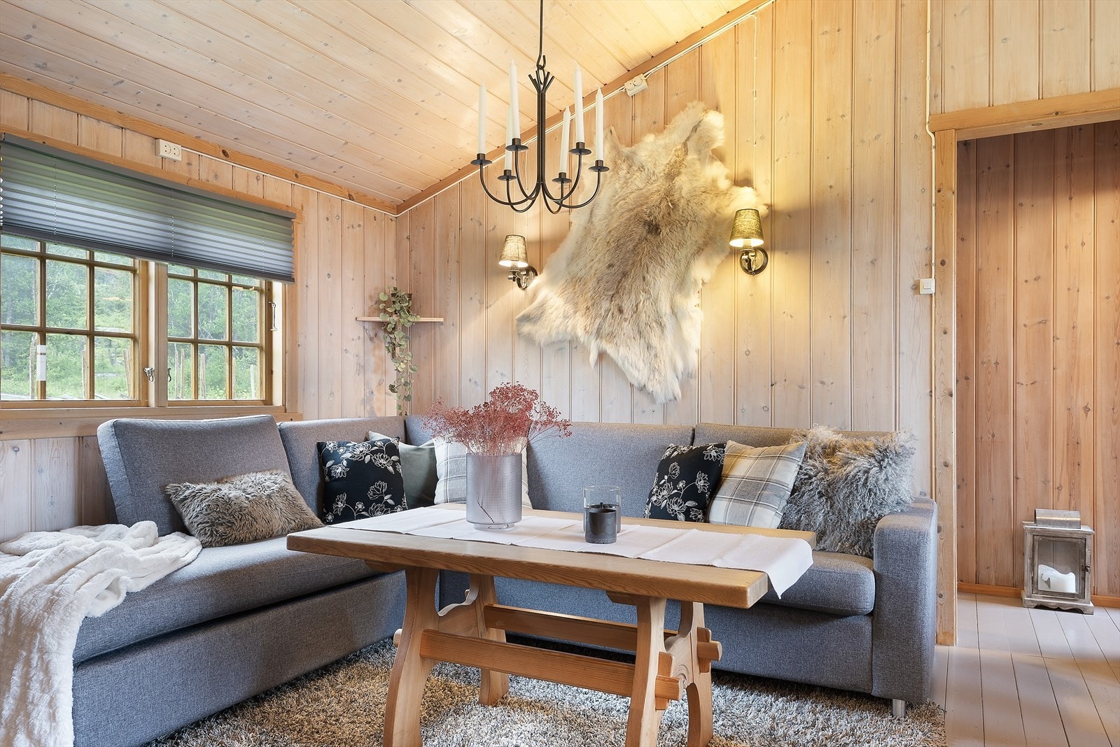 Hyggelig sofakrok. Galleribilde