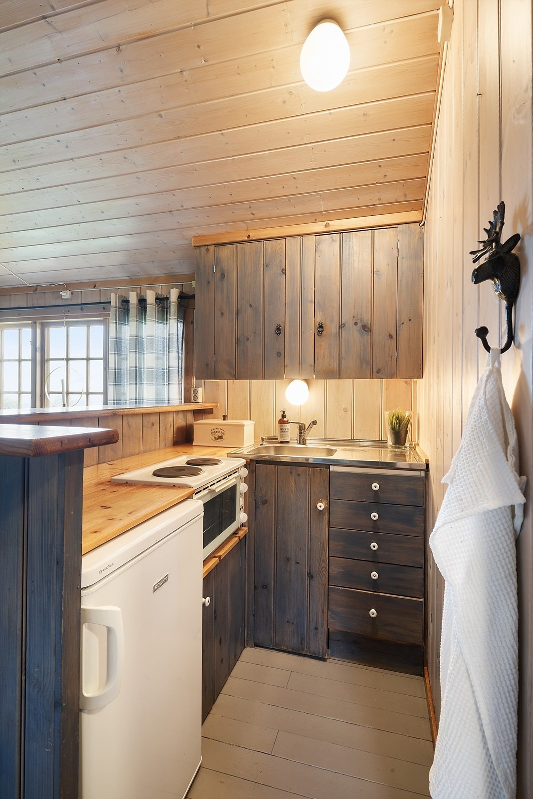 Hyggelig kjøkkenkrok. Galleribilde