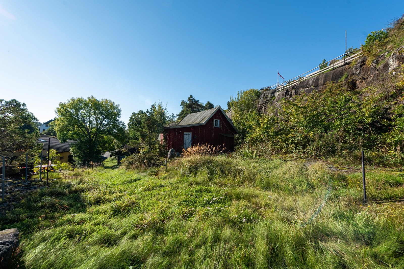 Fra tomten Galleribilde